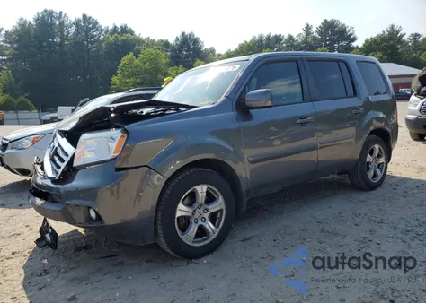 2012 Honda Pilot Exl из США, поврежденный, VIN 5FNYF4H55CB033123